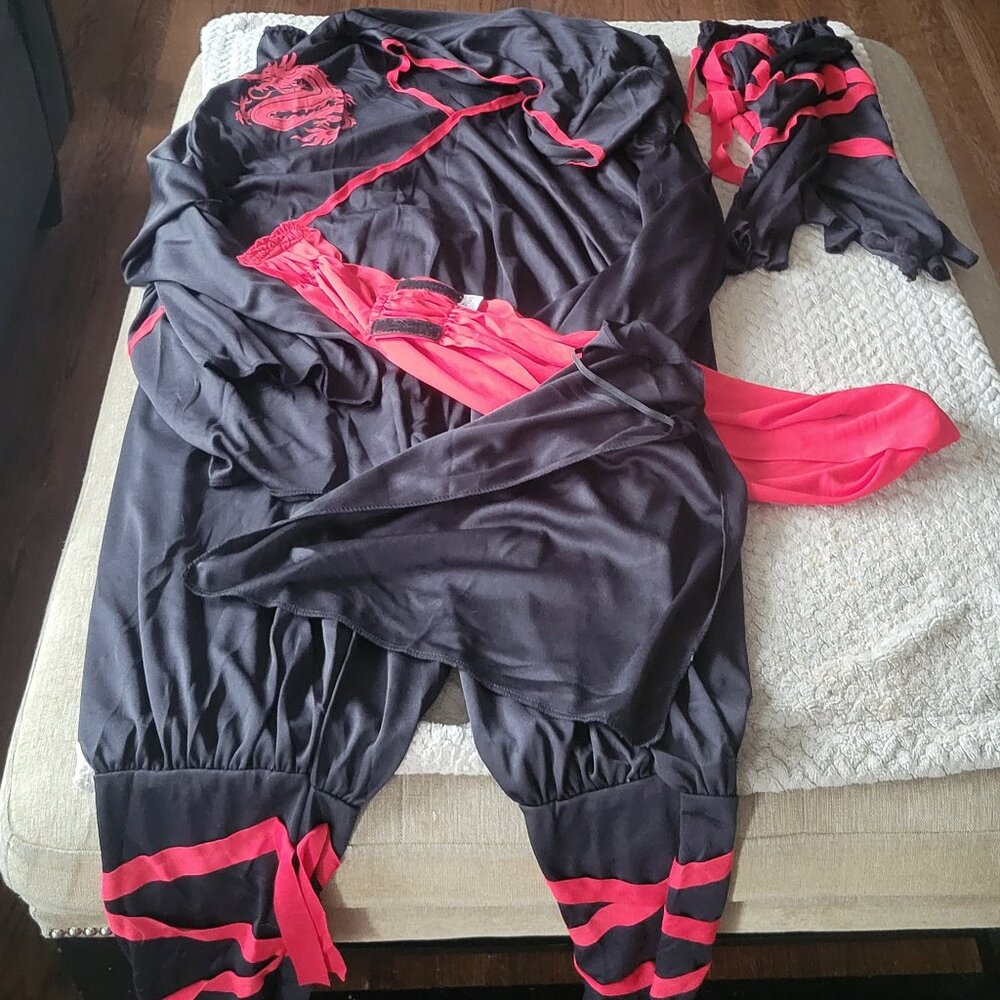 Adult Men's XXL Plus Ninja Costume